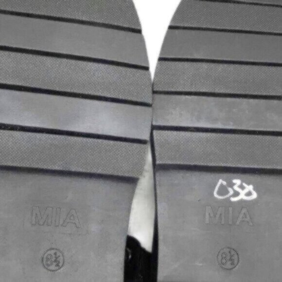 NEW MIA Black Ankle Combat Biker Boots Size 8.5 - Picture 8 of 8